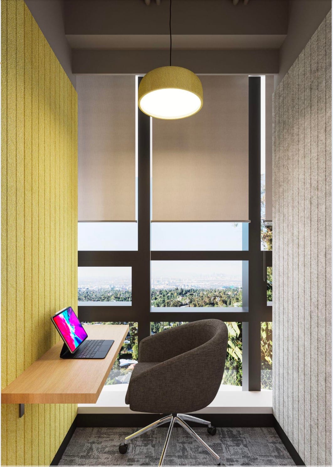 OneDesq soundproof phone booth for private calls, Coimbatore coworking